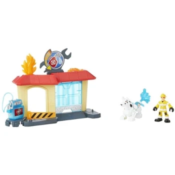 Playskool Transformers Rescue Bots Griffin Rock Garaj Oyun Seti