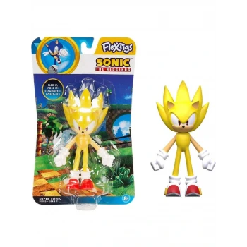 Sonic Aksiyon Figürü FLE03000 Flexfigs - Super Sonic