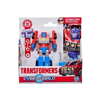 Transformers Cyberworld Armored Cyber Changers Optimus Prime G1054