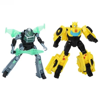 Transformers Earthspark Bumblebee ve Mo Malto Dönüşen Figür Seti F8439