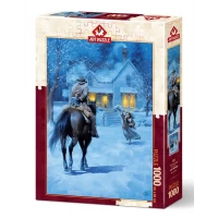 Art Puzzle Eve Dönüş1000 Parça Puzzle