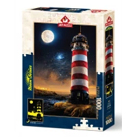 Art Puzzle Yıldız Kapısı 1000 Parça Neon Puzzle