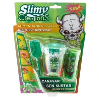 Slimy Creations Kendi Slimyni Yarat Yeşil