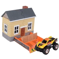 Hot Wheels Stunt FX Hareketli Sesli ve Işıklı Rampa Oyun Seti Sar