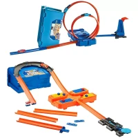 Hot Wheels Track Builder Kutulu Uzman Serisi Yarış Seti