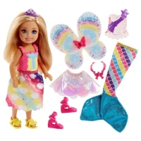 Barbie Dreamtopia Chelsea ve Kıyafetleri FJD00