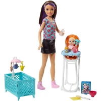 Barbie Skipper Bebek Bakıcılığı Oyun Seti FHY98