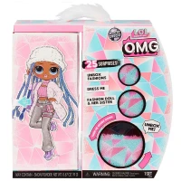 LOL Kar Tatili Çok Gizli Bebekler Snowlicious & Snow Angle