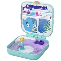 Polly Pocket Sürprizlerle Dolu Micro Oyun Setleri - Kar Temalı Pe