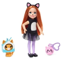 Barbie Kostümlü Chelsea ve Hayvacığı Oyun Setleri - Kedi Temalı