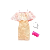 Barbie Fashions Elbiseli Aksesuar Seti FXJ06