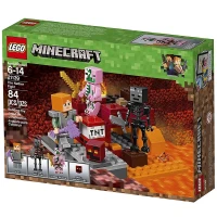 Lego Minecraft Nether Fight 21139