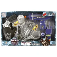 Hero Combat Sesli Işıklı Titreşimli Silah Polis Seti