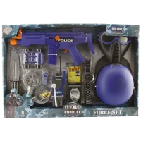 Police Force Kask Ve Ekipman Oyun Seti