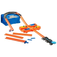 Hot Wheels Track Builder Kutulu Uzman Serisi Yarış Seti DWW95