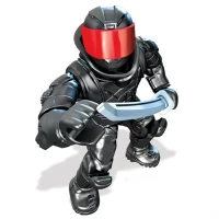 Mega Bloks Ninja Kaplumbağalar Foot Soldier 2 Micro Figür