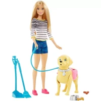Barbie ve Tuvalet Eğitimindeki Köpeği Oyun Seti