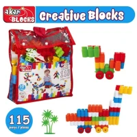 Akar Oyuncak Creative Blocks 115 Parça