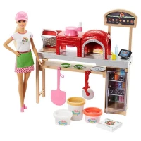 Barbie Pizza Yapıyor Oyun Seti FHR09
