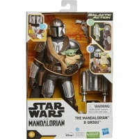 Star Wars Galactic Action The Mandalorian ve Grogu Figür F5194