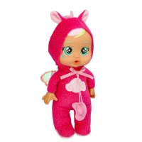 Cry Babies Ağlayan Yumuş Bebek CYB76000 - Koyu Pembe Tulumlu Hannah