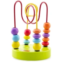 Ahsap El Becerisi Mama Sandalyesi Oyuncagi Yesil