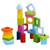 Ahşap Geometrik ve Matematik Zeka Oyunu