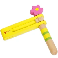 Ahşap Kastanet Sarı