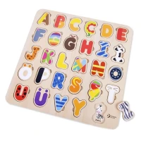 Ahşap Türkçe Alfabe Yapboz