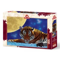 Art Puzzle Ay Kaplanı 500 Parça Puzzle