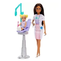 Barbie Bakım Temalı Kariyer Oyun Setleri - Dişçi JCR75