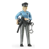 Bruder Açık Tenli Bayan Polis Memuru ve  Aksesuarları