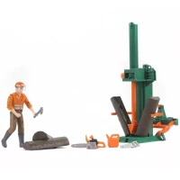 Bruder Ağaç İşleme Ekipmanları ve Orman İşçisi