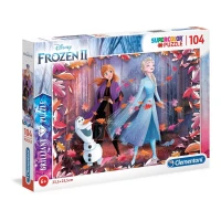 Clementoni 104 Parça Disney Frozen Brilliant Puzzle