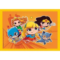 Clementoni DC Super Friends 4 in 1 Puzzle 72 Parça 21520