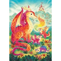 Clementoni A Dragon Family Puzzle 60 Parça 26600