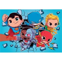 Clementoni DC Super Friends Puzzle 2x60 Parça 21624