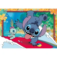 Clementoni Disney Stitch Puzzle 2x20 Parça 24809