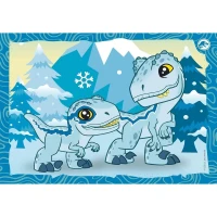 Clementoni Jurassic World 4 in 1 Puzzle 72 Parça 21521