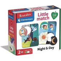 Clementoni Little Match Puzzle - Gece ve Gündüz