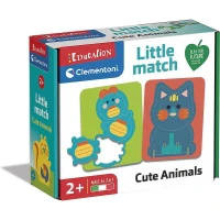 Clementoni Little Match Puzzle - Sevimli Hayvanlar