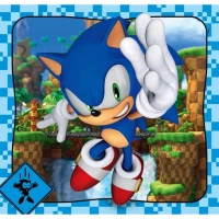 Clementoni Sonic Puzzle 3x48 Parça 25320