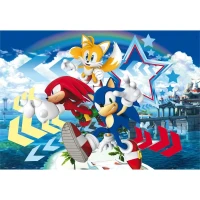 Clementoni Sonic The Hedgehog Puzzle 104 Parça 27267