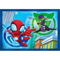 Clementoni Spidey and His Amazing Friends Puzzle 4 in 1 21528