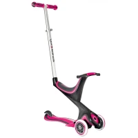 Globber My Free Seat 5 in 1 - Pembe Scooter