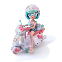 Hello Kitty Manga Bebek ve Scooter HKTF3000