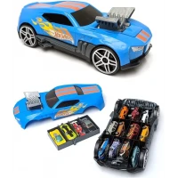 Hot Wheels Race N Haul 2si 1 arada saklama kutusu