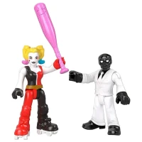 Imaginext DC Super Friends Harley Quinn ve Black Mask Figürler