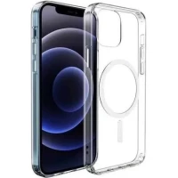 İphone 12 - 12 Pro Magsafe Sert Şeffaf Telefon Kılıfı