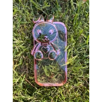 İphone 14 Plus Stantlı Rabbit Silikon Kapak